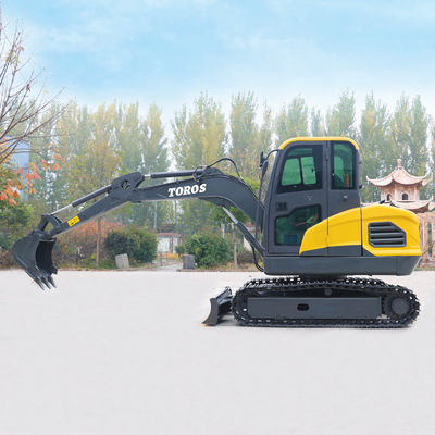 Altura máxima de escavação 4450 mm Máquina mini-escavação com comprimento de bastão 1240 mm