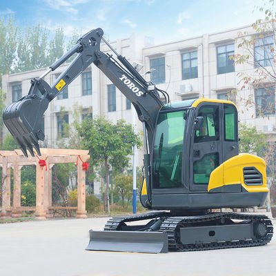Altura máxima de descarga 3050 mm Máquina de mini-excavadora com velocidade de balanço da unidade de 8 rpm