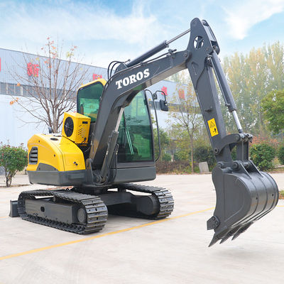 1800mm Base de rodas miniatura Excavadora com 1820mm Min Tail Swing Radius