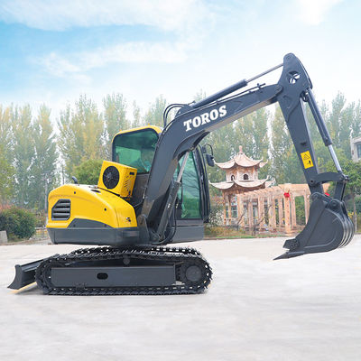 Altura máxima de descarga 3050 mm Máquina de mini-excavadora com velocidade de balanço da unidade de 8 rpm