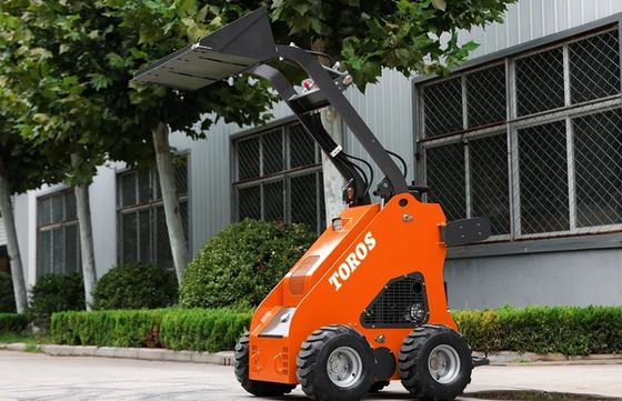 Potente Mini Stand Up Skid Steer Agricultural Skid Steers Multipurpose