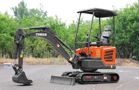 Máquina de escavação de miniatura de 1 tonelada 2 toneladas Mini Construção Excavadora Escavação Bagger Machine