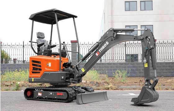 Máquina de escavação de miniatura de 1 tonelada 2 toneladas Mini Construção Excavadora Escavação Bagger Machine