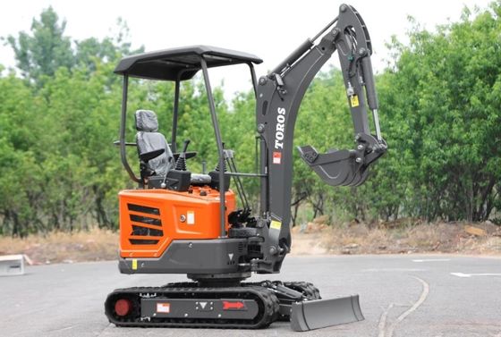 Máquina de escavação de miniatura de 1 tonelada 2 toneladas Mini Construção Excavadora Escavação Bagger Machine