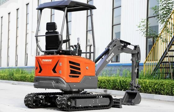 Máquina de escavação de miniatura de 1 tonelada 2 toneladas Mini Construção Excavadora Escavação Bagger Machine