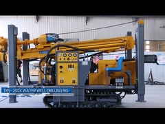 100 metros de profundidade um homem poço de água de perfuração Rig mineração equipamento de perfuração 85kW