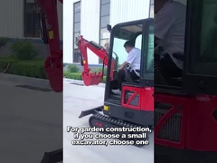 19KW Toros Mini Excavator Hydraulic 1,5 Ton Mini Digger Home Use
