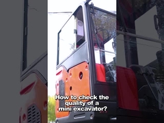 Engenharia Municipal 2.5 Ton Mini Excavator 24.5kw Micro Mini Excavator Com Cabine