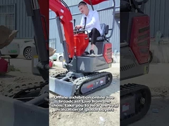 Mini-excavadora extra de 25 cavalos de potência para construção e mineração