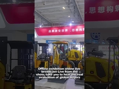 Residencial Comercial 1.2 Tonne Excavator Mini Crawler Digger Personalizado