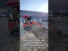 Residencial Comercial 1.2 Tonne Excavator Mini Crawler Digger Personalizado