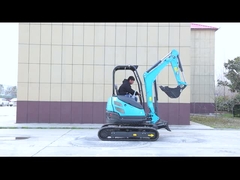 Mini escavadeira Crawler Toros 2,6 toneladas Equipamento de escavação pequeno para reparação de estradas